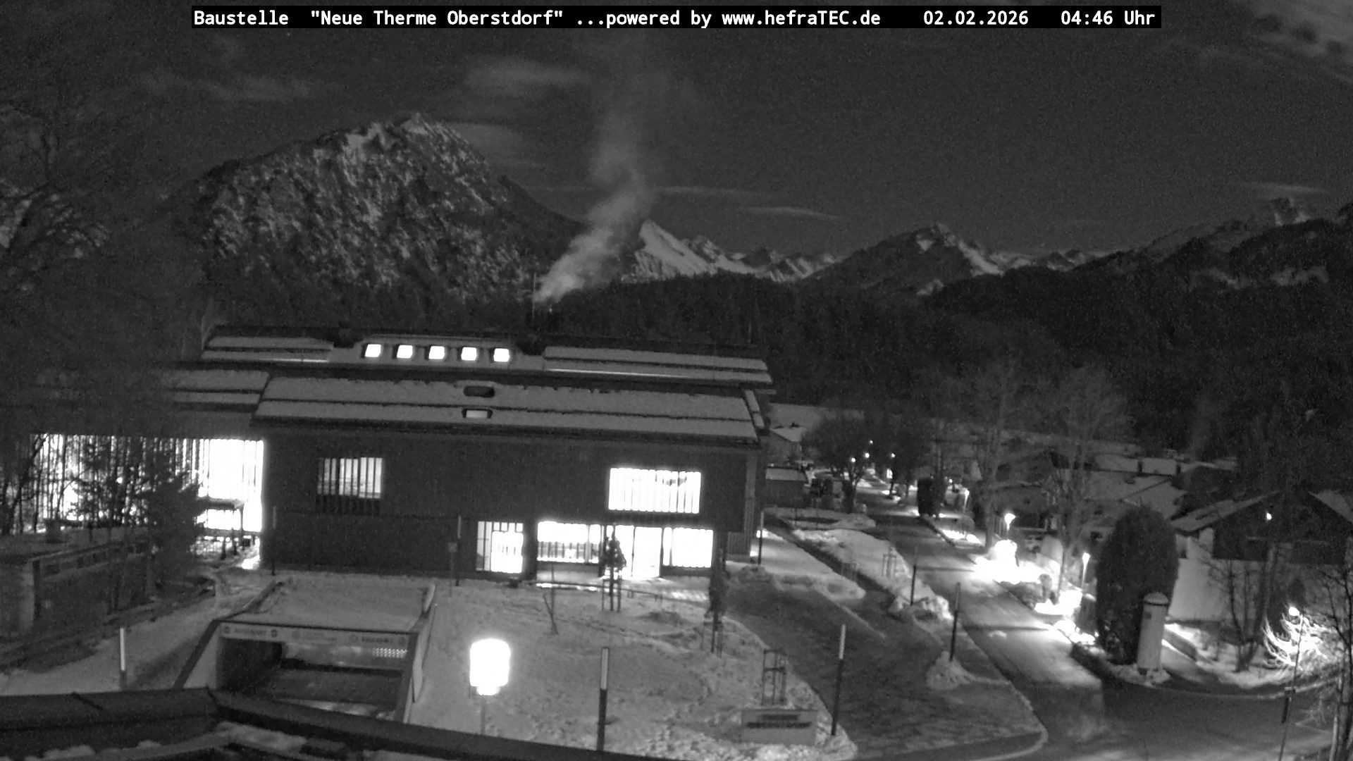 Archived image Webcam Tourist Information Oberstdorf Haus