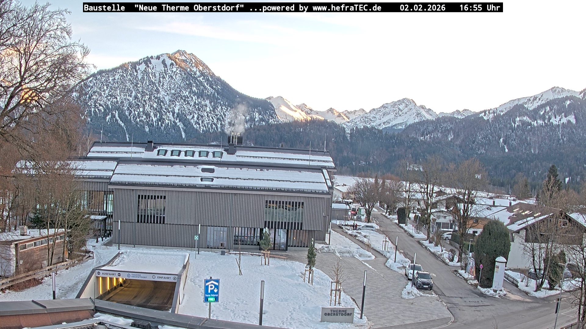 Archiv Foto Webcam Touristinformation Oberstdorf Haus