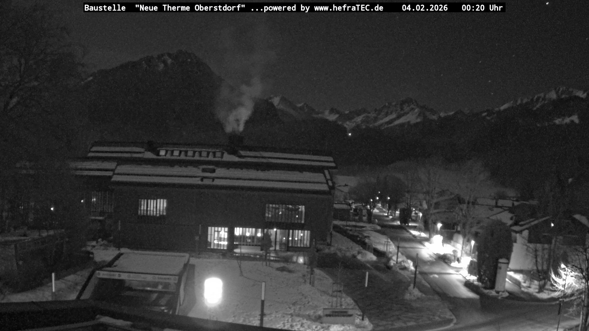 Archived image Webcam Tourist Information Oberstdorf Haus