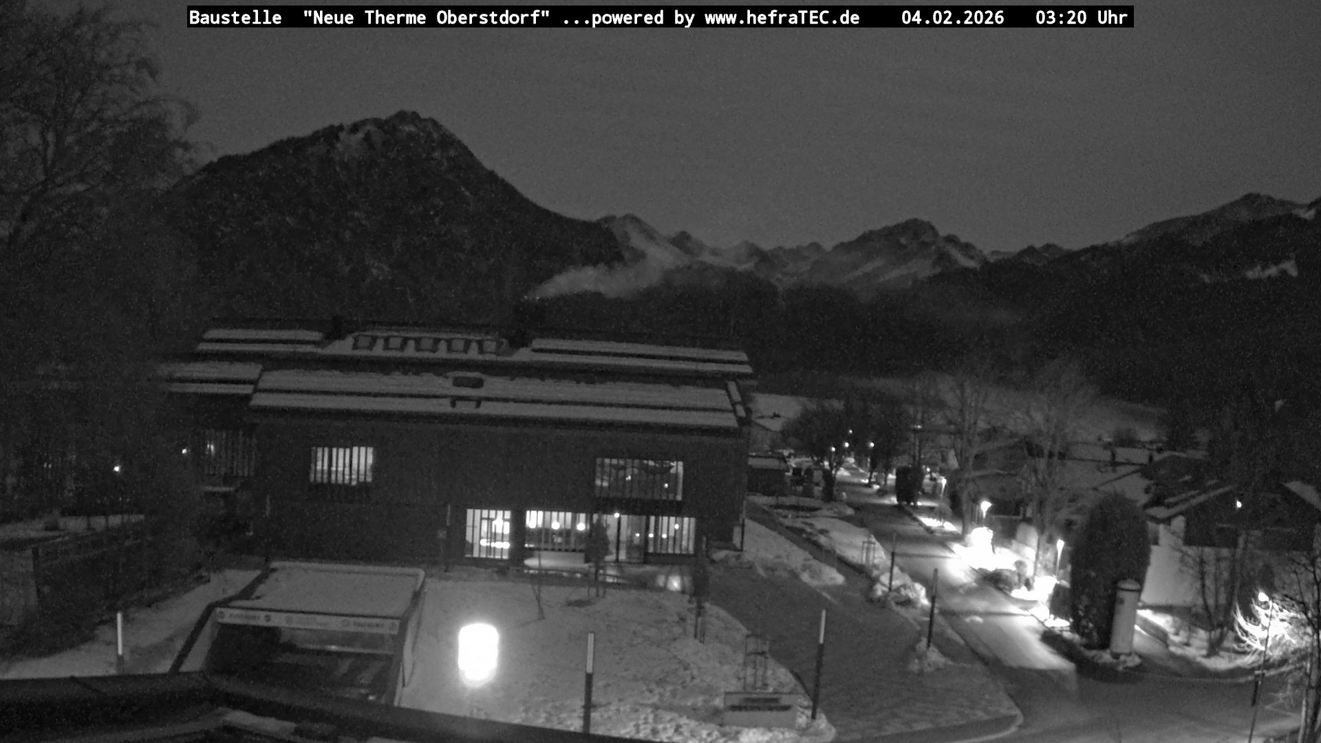 Archived image Webcam Tourist Information Oberstdorf Haus
