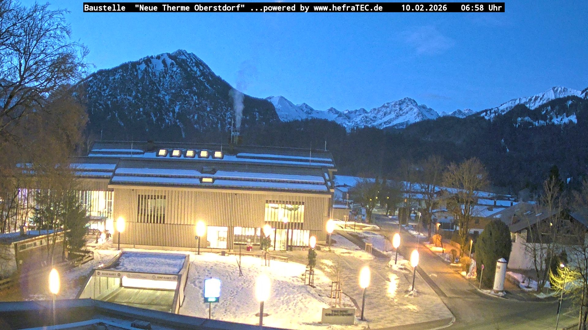 Archiv Foto Webcam Touristinformation Oberstdorf Haus