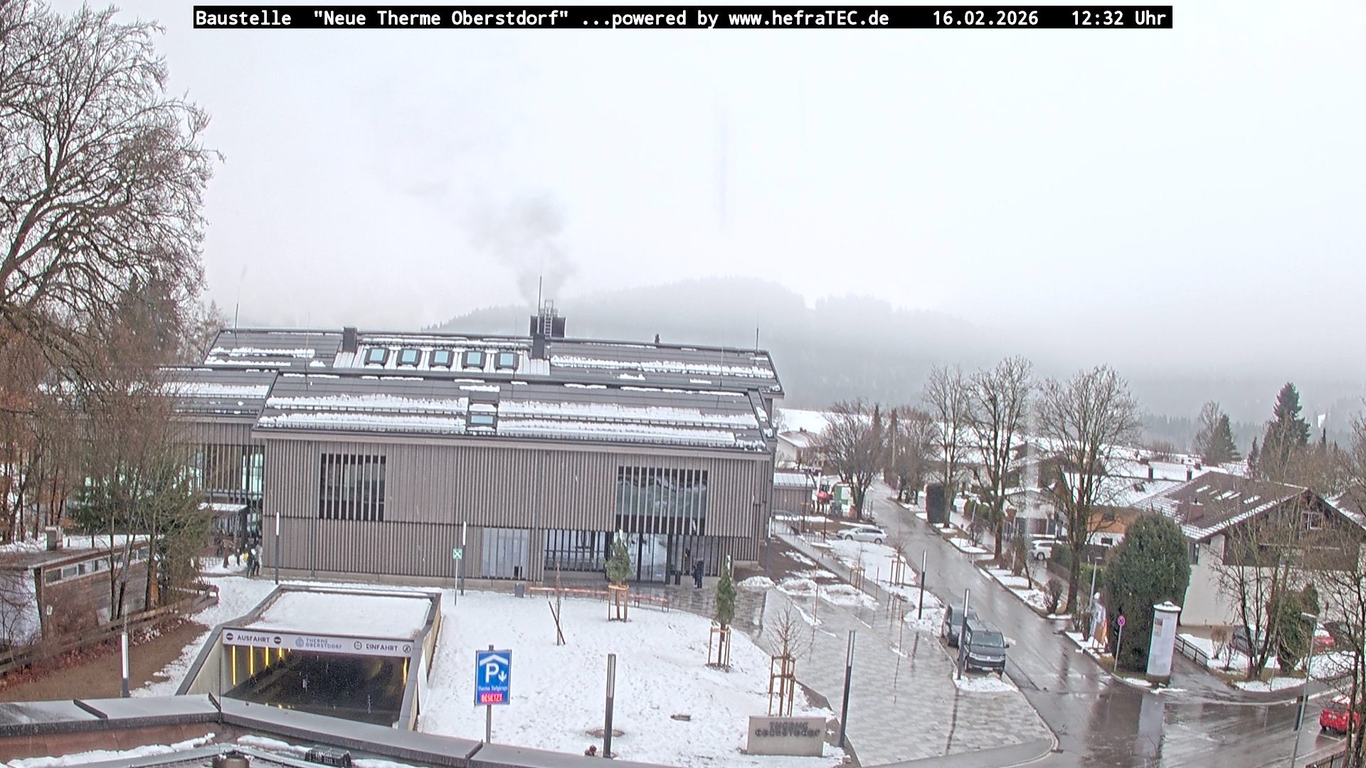 Archived image Webcam Tourist Information Oberstdorf Haus