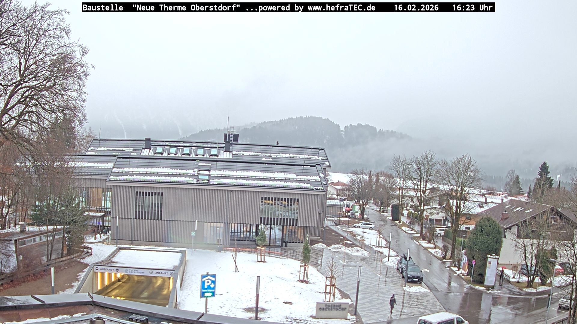 Archived image Webcam Tourist Information Oberstdorf Haus