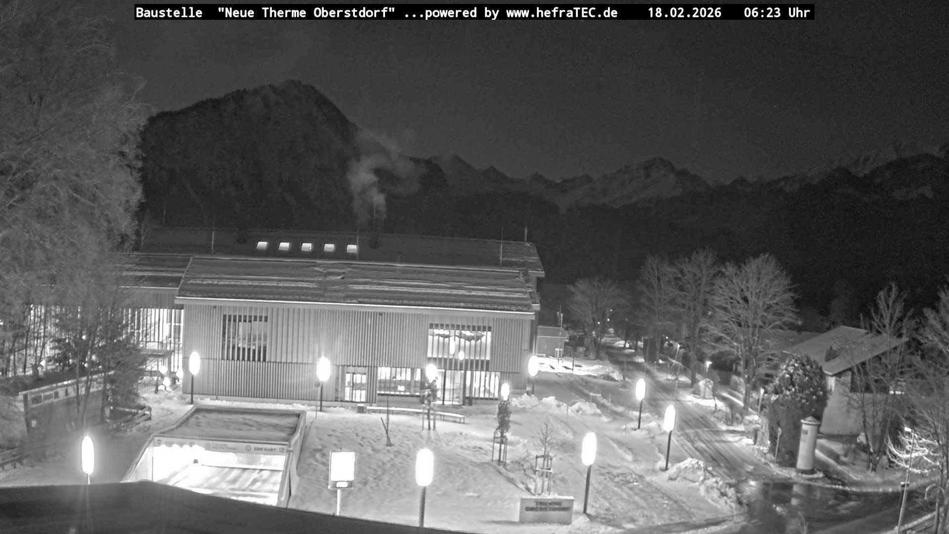 Archived image Webcam Tourist Information Oberstdorf Haus