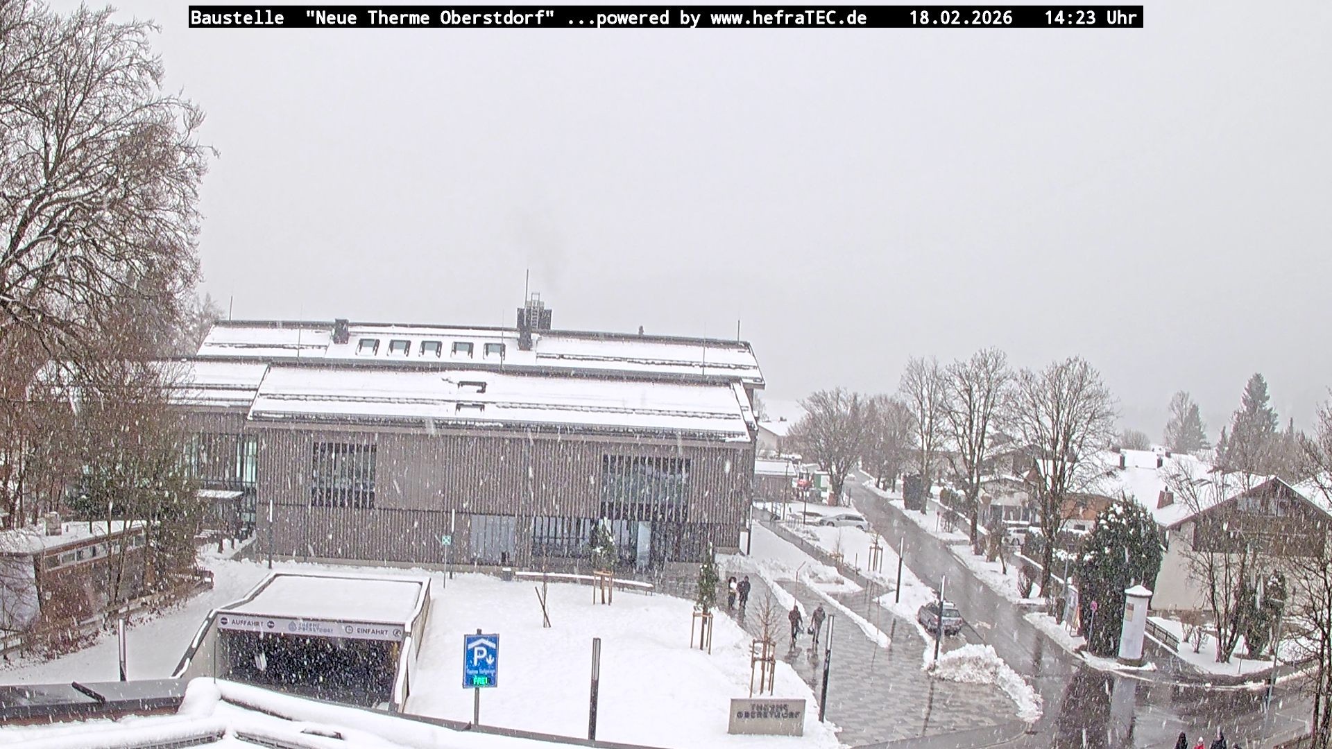 Archived image Webcam Tourist Information Oberstdorf Haus
