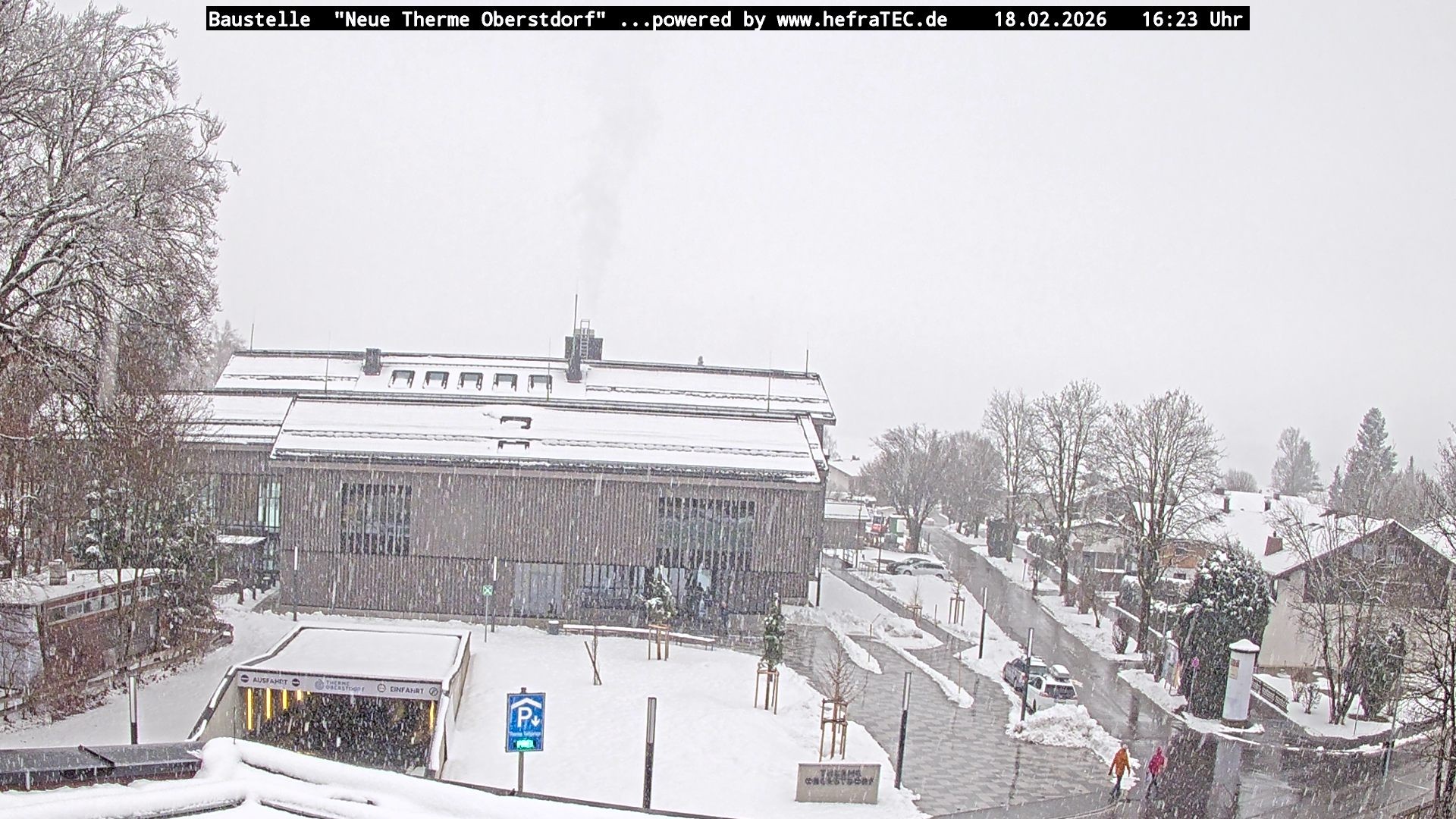 Archived image Webcam Tourist Information Oberstdorf Haus
