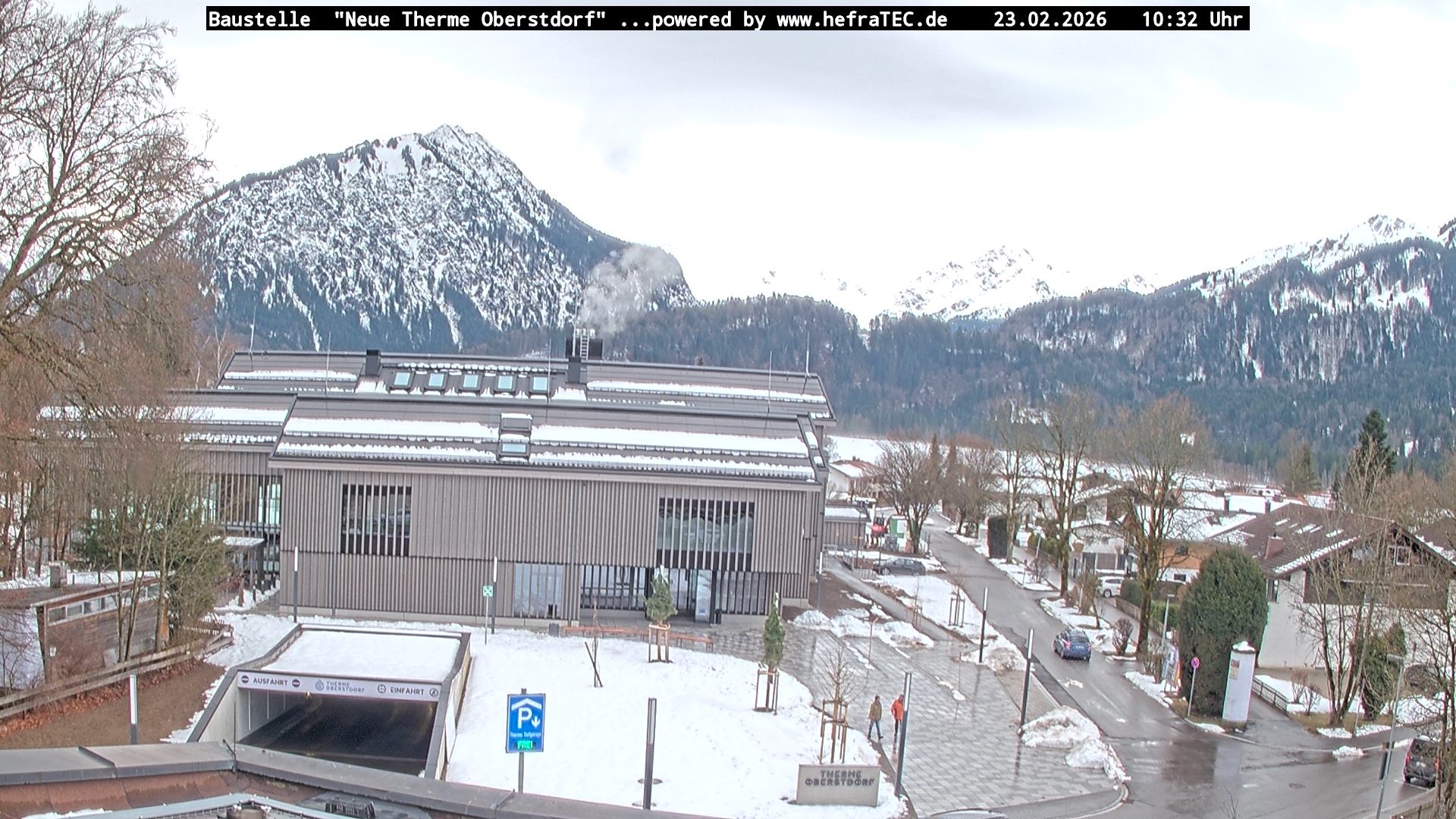 Archiv Foto Webcam Touristinformation Oberstdorf Haus