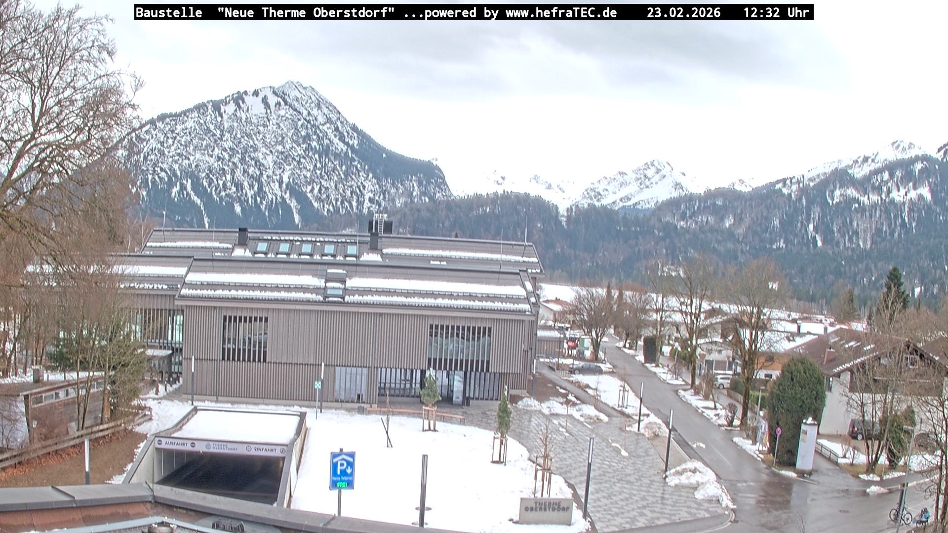 Archiv Foto Webcam Touristinformation Oberstdorf Haus