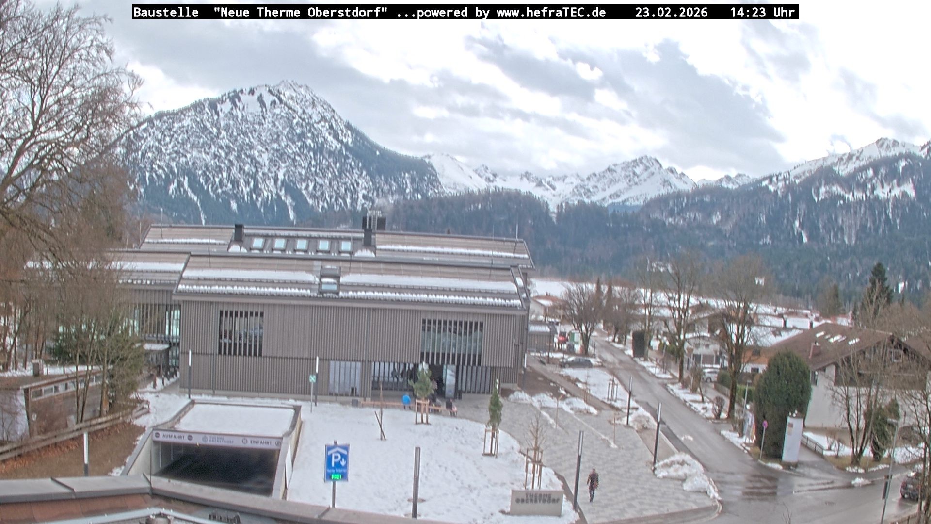 Archiv Foto Webcam Touristinformation Oberstdorf Haus