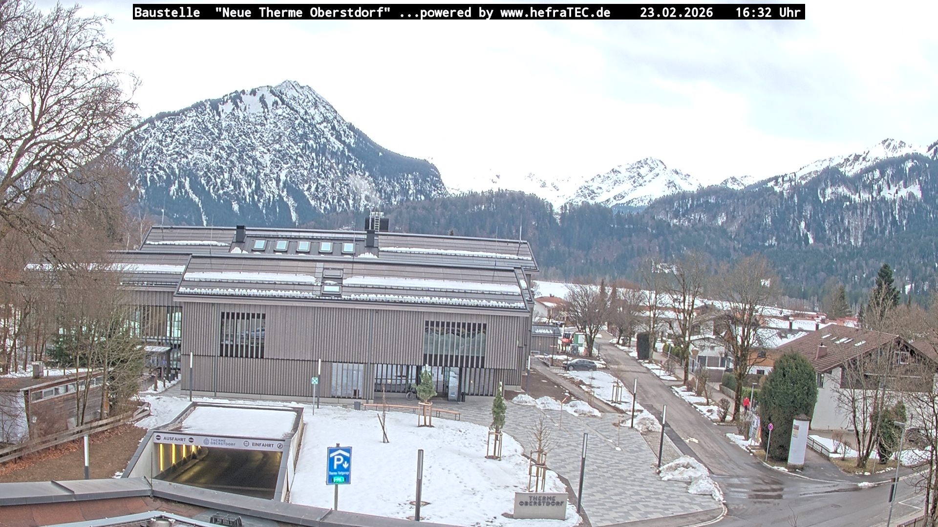 Archiv Foto Webcam Touristinformation Oberstdorf Haus