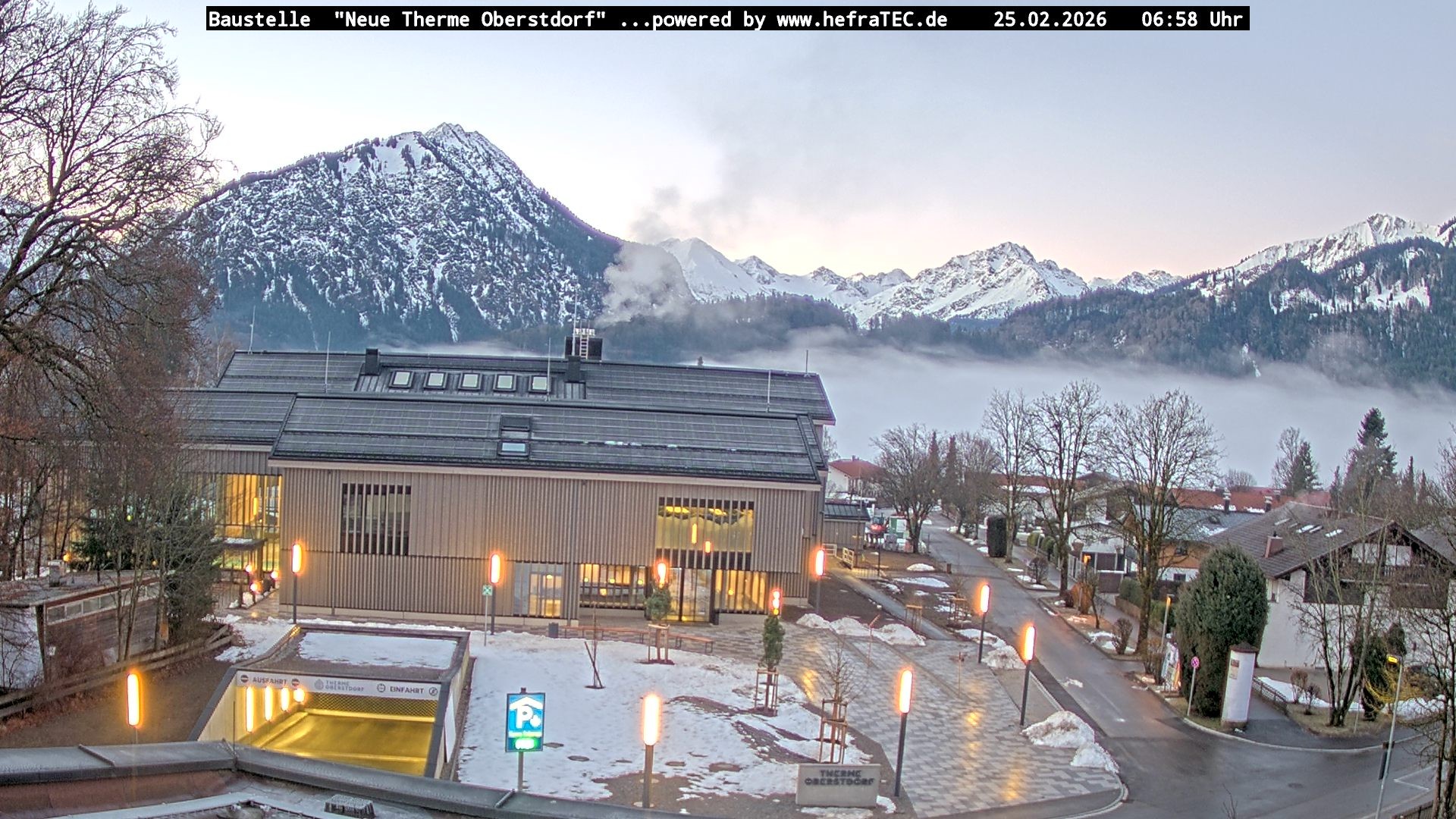 Archiv Foto Webcam Touristinformation Oberstdorf Haus