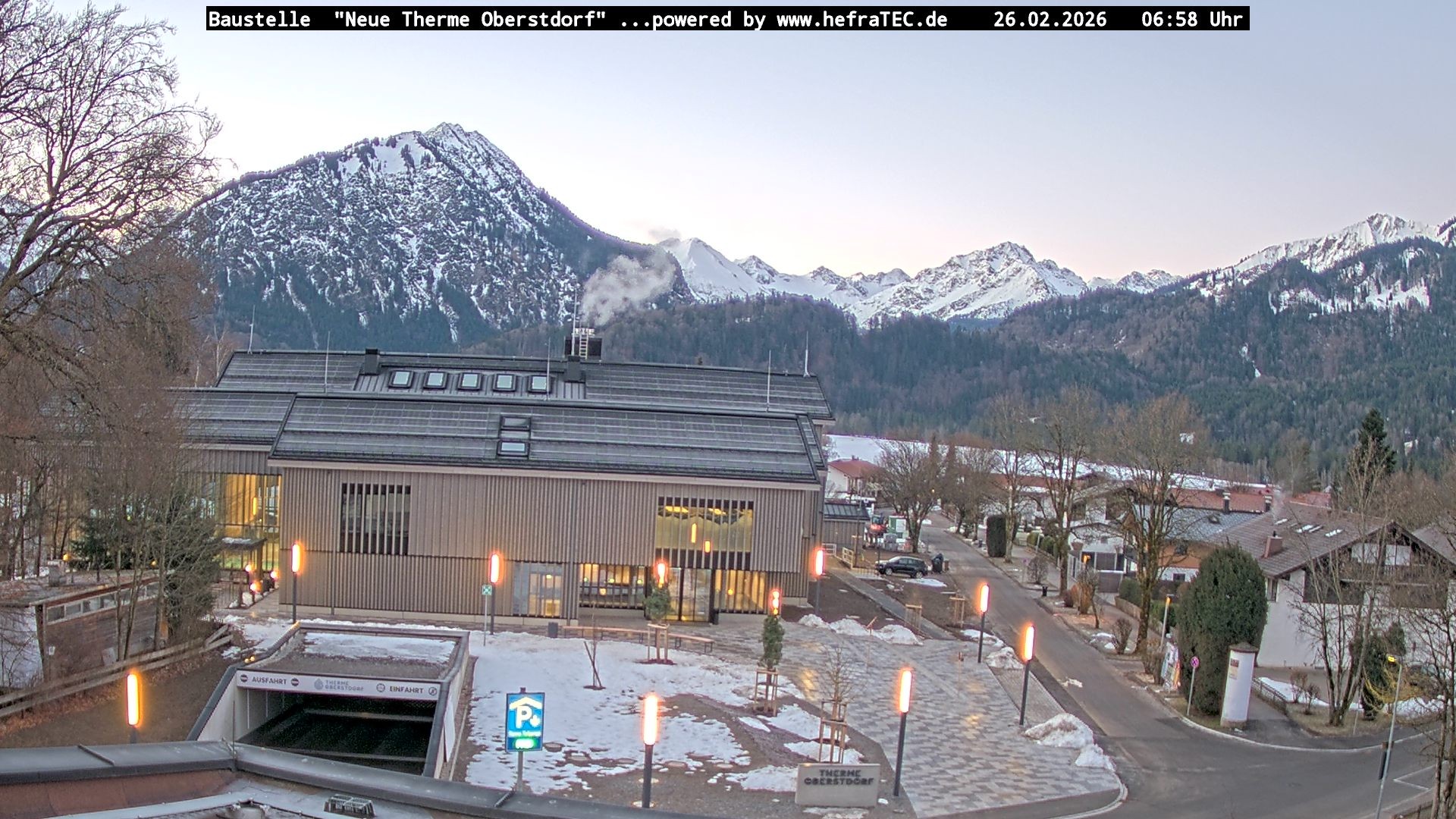 Archiv Foto Webcam Touristinformation Oberstdorf Haus