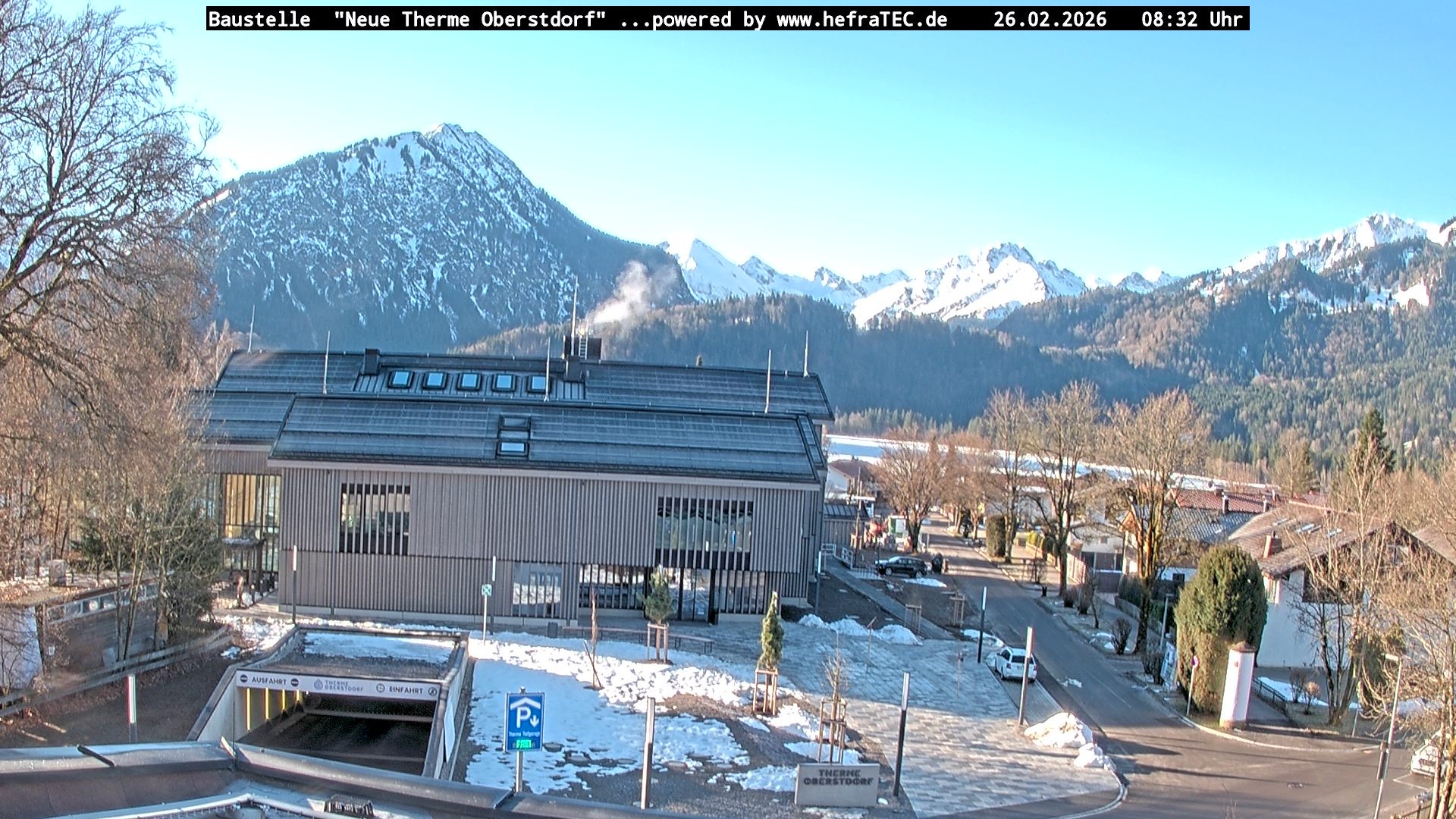 Archiv Foto Webcam Touristinformation Oberstdorf Haus
