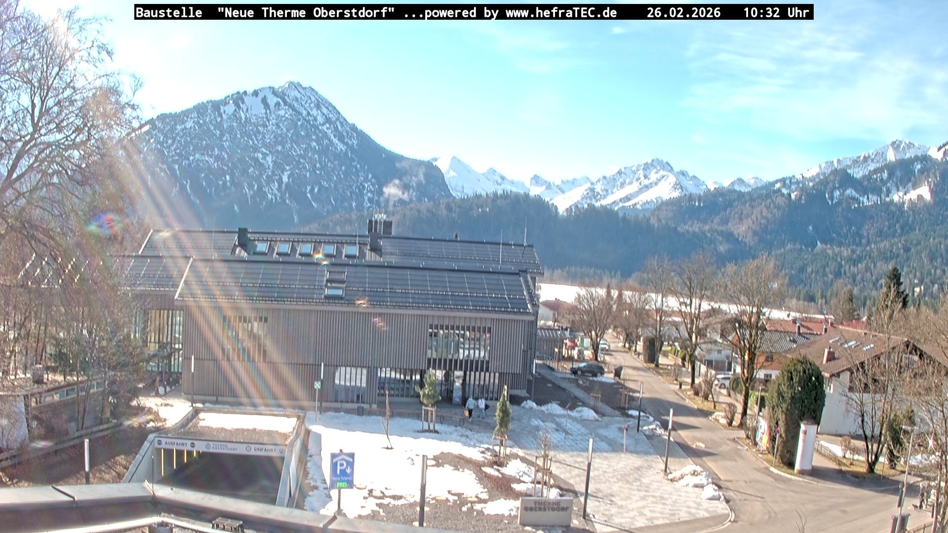 Archiv Foto Webcam Touristinformation Oberstdorf Haus