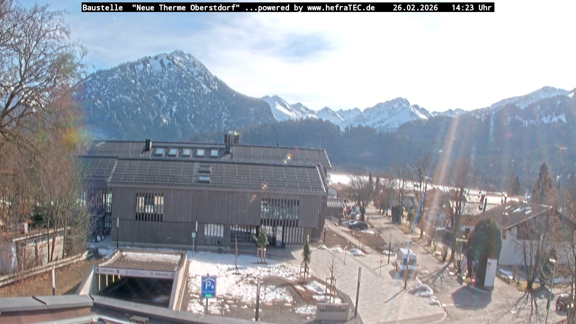 Archiv Foto Webcam Touristinformation Oberstdorf Haus