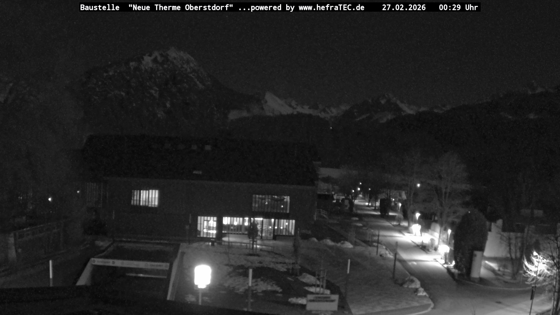 Archived image Webcam Tourist Information Oberstdorf Haus