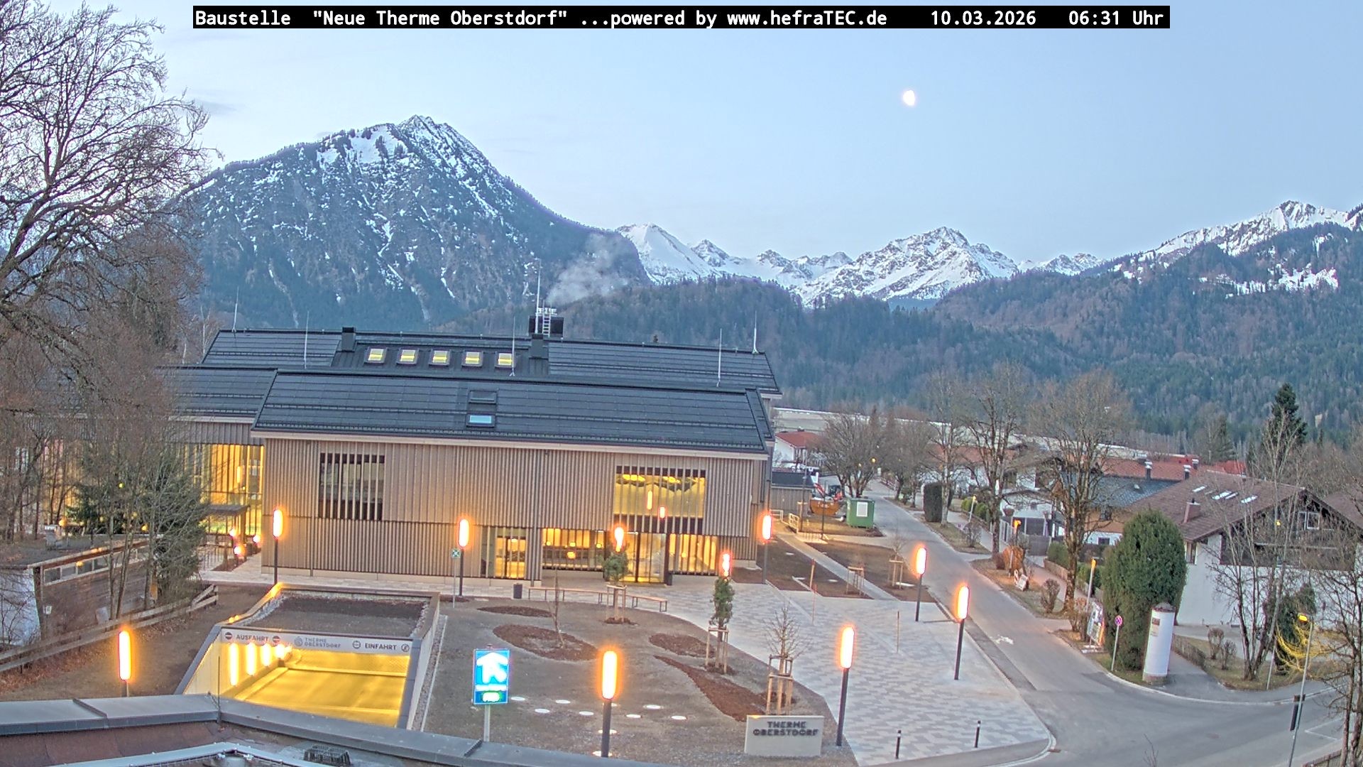 Archiv Foto Webcam Touristinformation Oberstdorf Haus