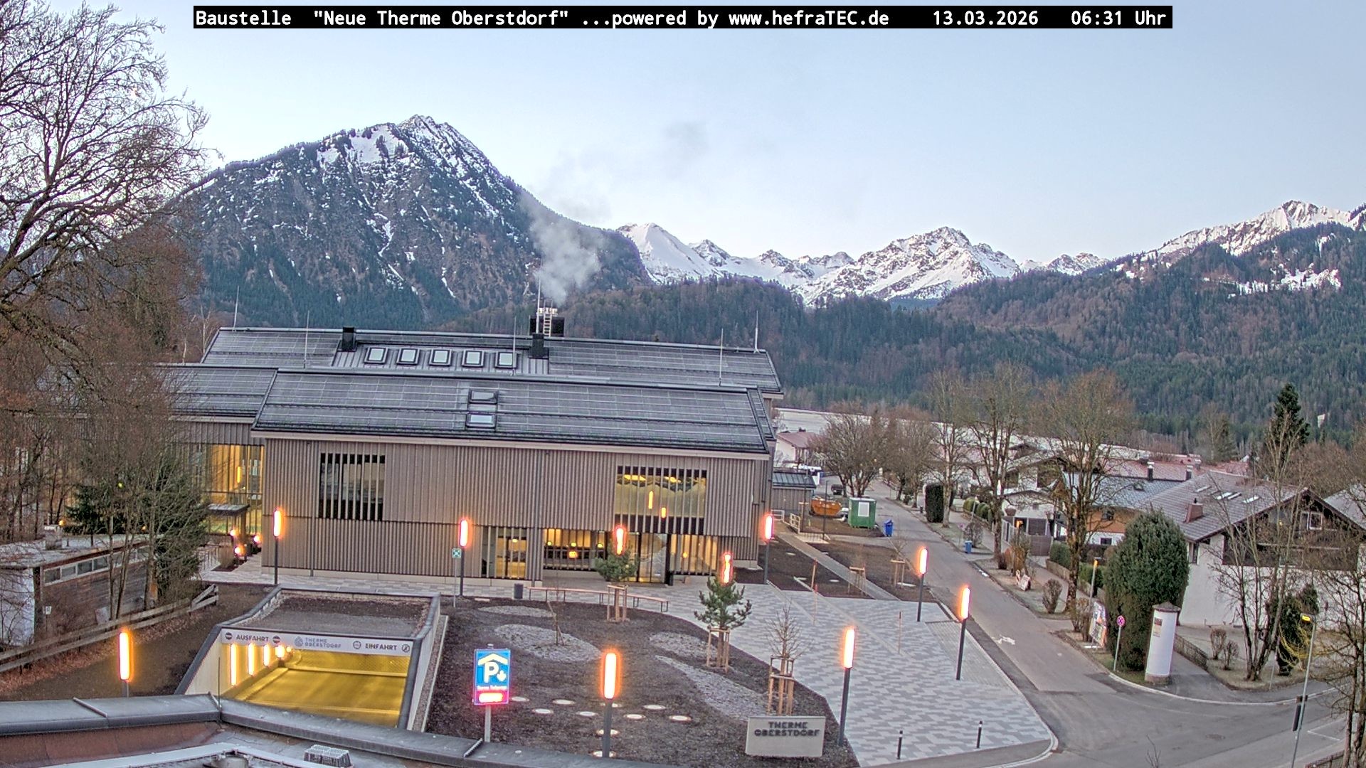 Archiv Foto Webcam Touristinformation Oberstdorf Haus