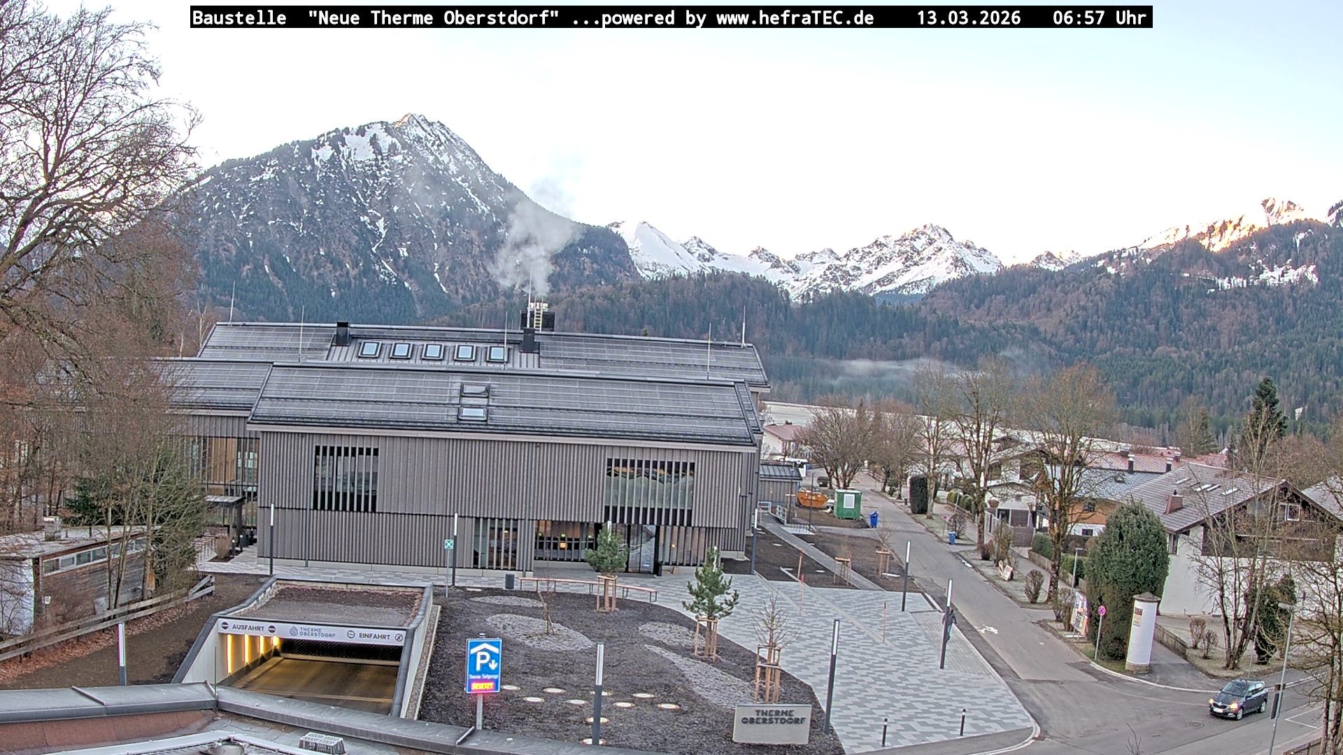 Archiv Foto Webcam Touristinformation Oberstdorf Haus