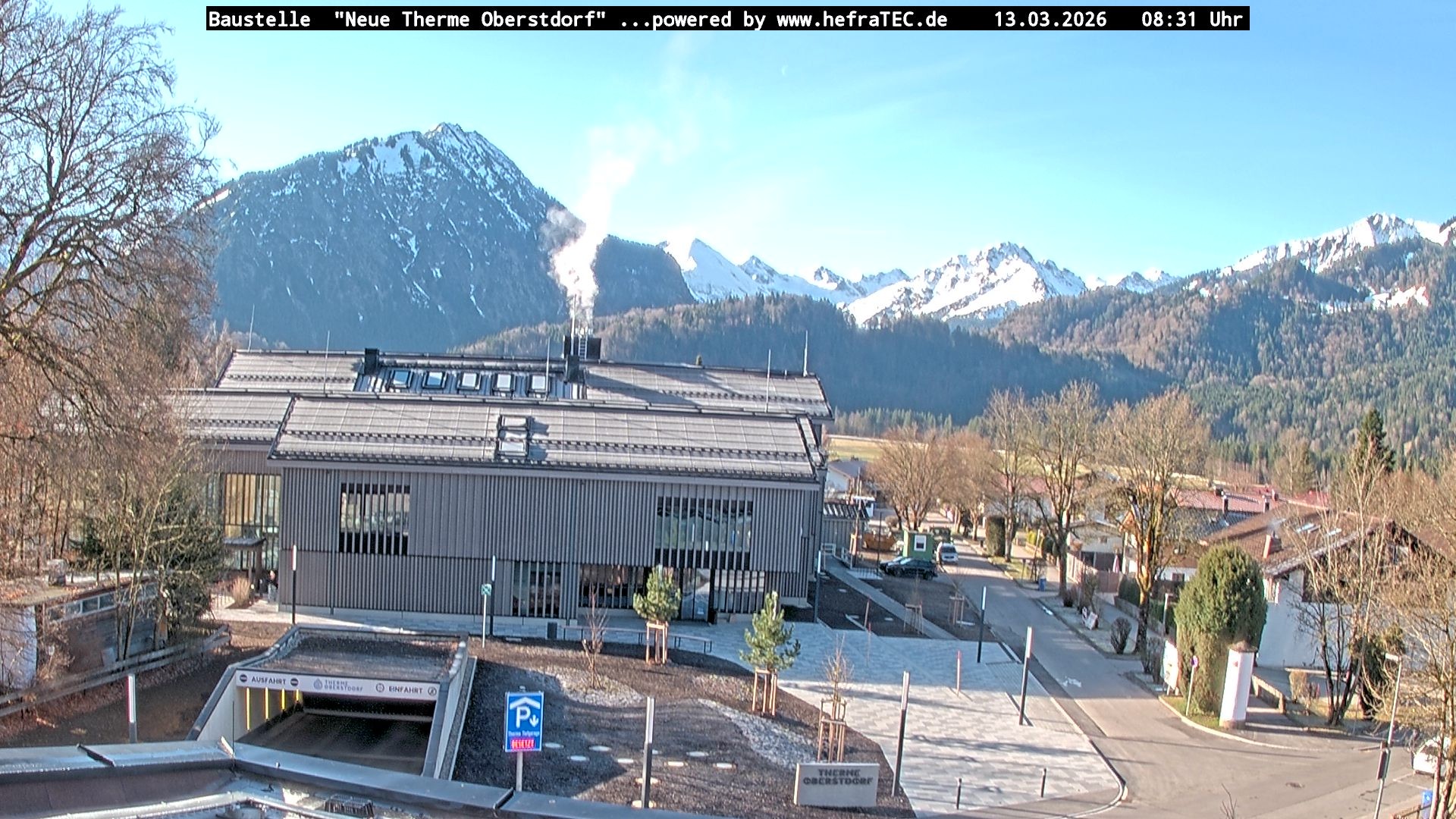 Archiv Foto Webcam Touristinformation Oberstdorf Haus