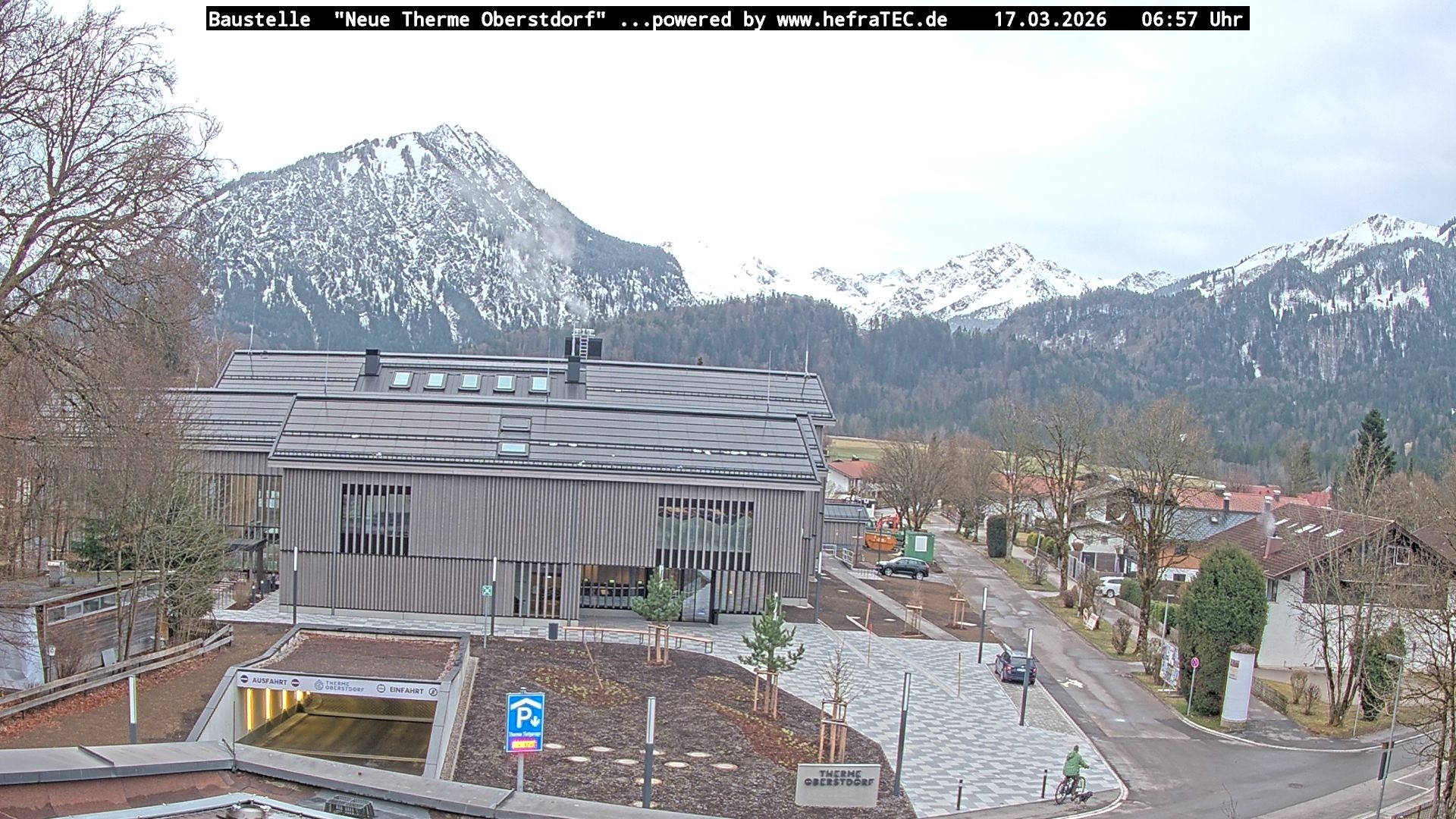 Archiv Foto Webcam Touristinformation Oberstdorf Haus