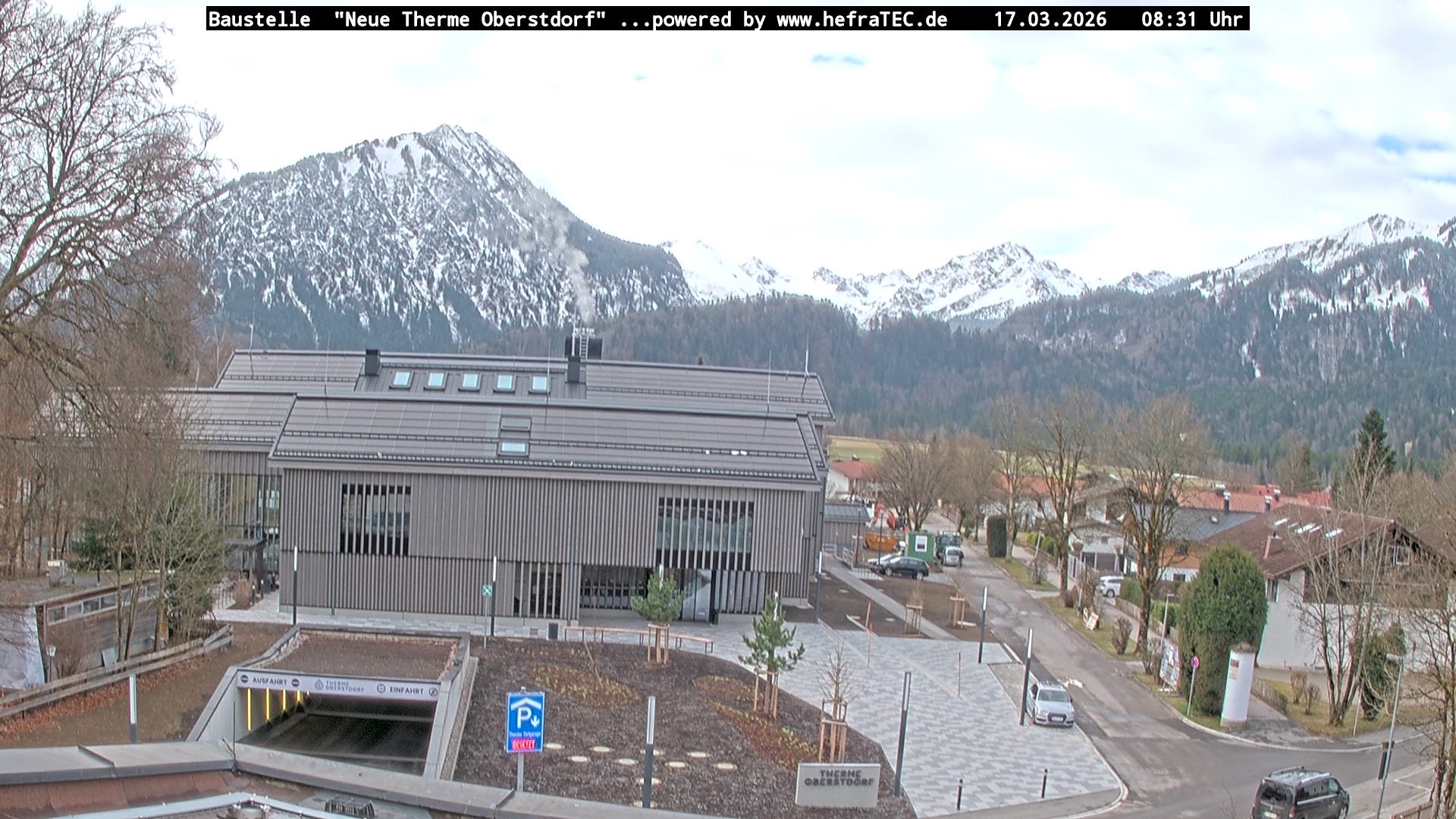 Archiv Foto Webcam Touristinformation Oberstdorf Haus
