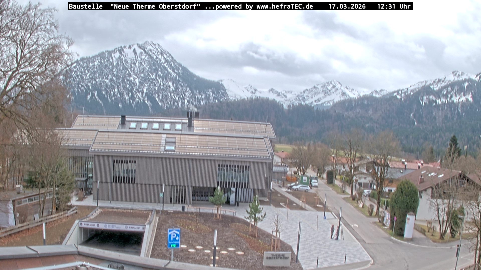 Archiv Foto Webcam Touristinformation Oberstdorf Haus