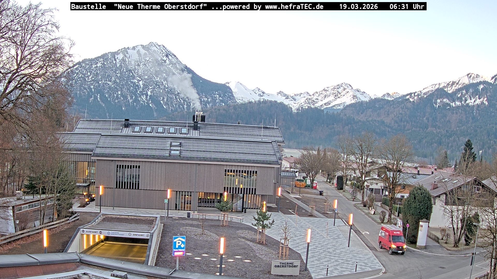 Archiv Foto Webcam Touristinformation Oberstdorf Haus