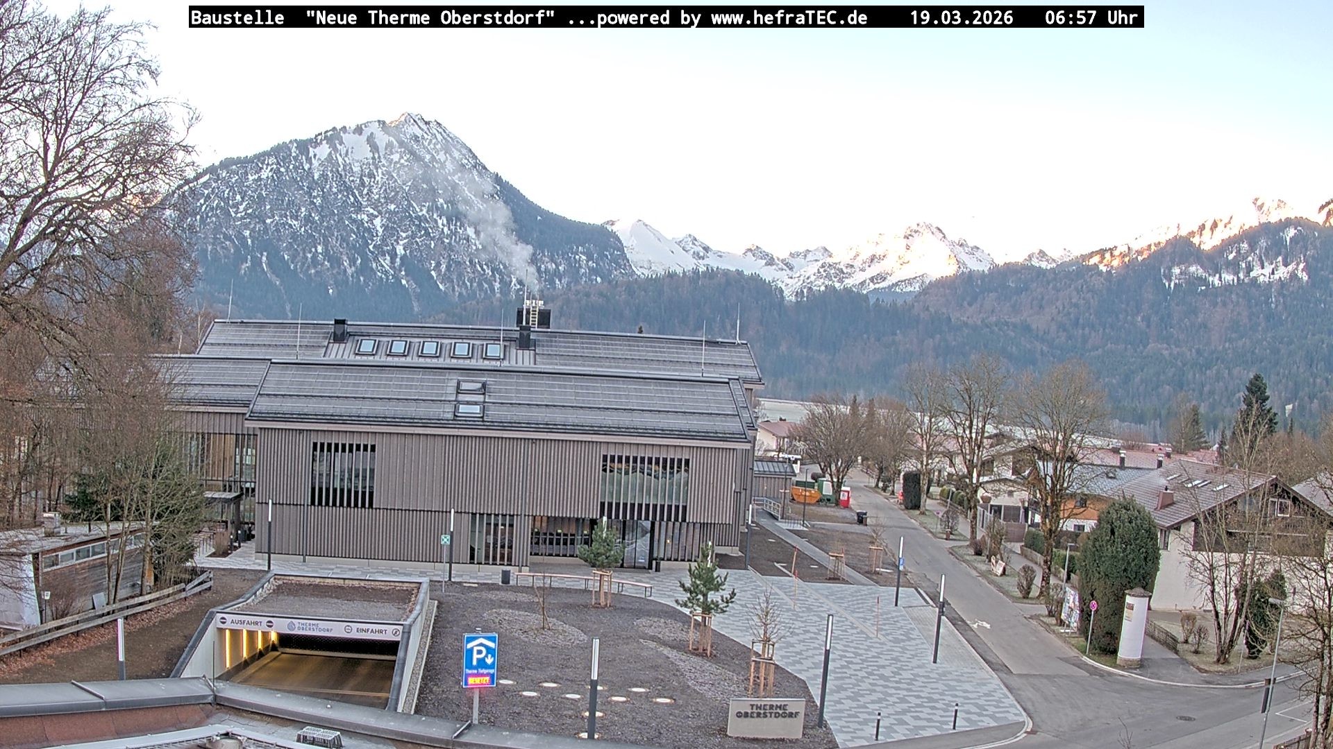 Archiv Foto Webcam Touristinformation Oberstdorf Haus