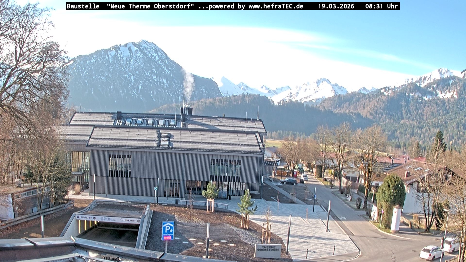 Archiv Foto Webcam Touristinformation Oberstdorf Haus