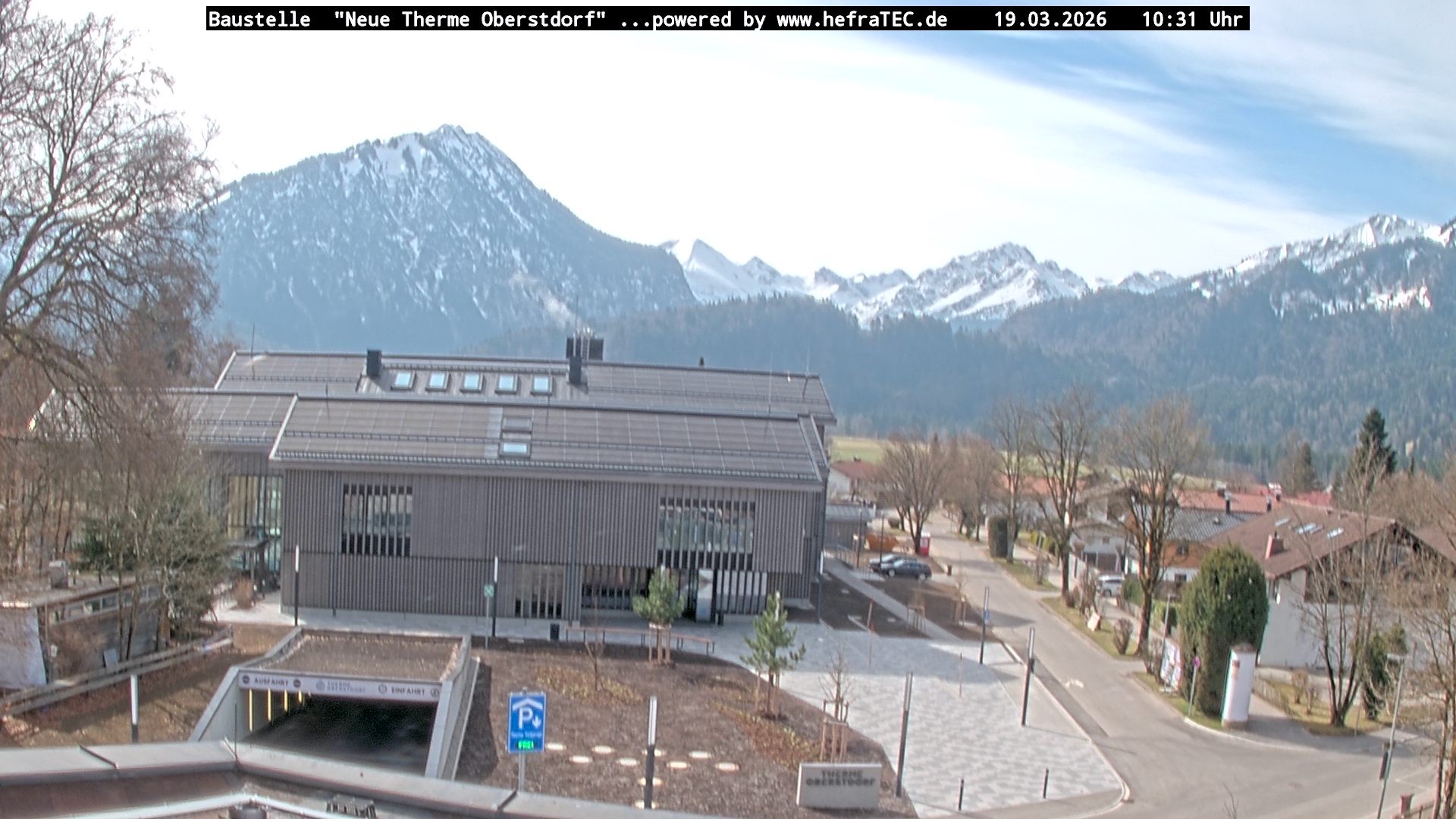 Archiv Foto Webcam Touristinformation Oberstdorf Haus