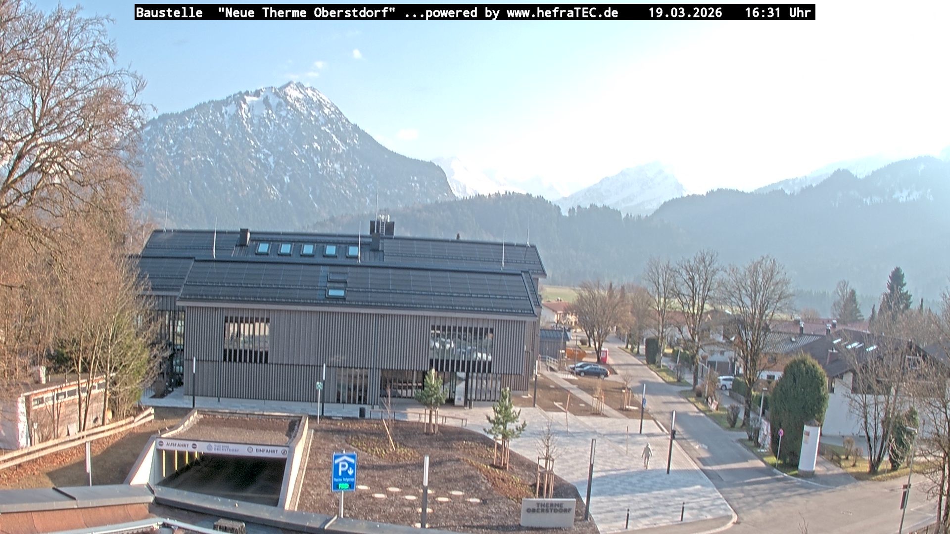 Archiv Foto Webcam Touristinformation Oberstdorf Haus