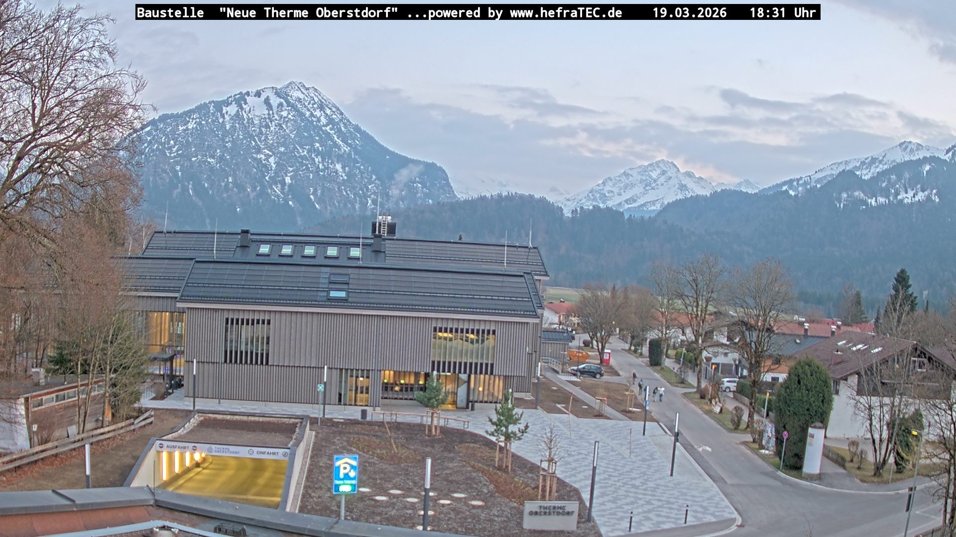 Archiv Foto Webcam Touristinformation Oberstdorf Haus