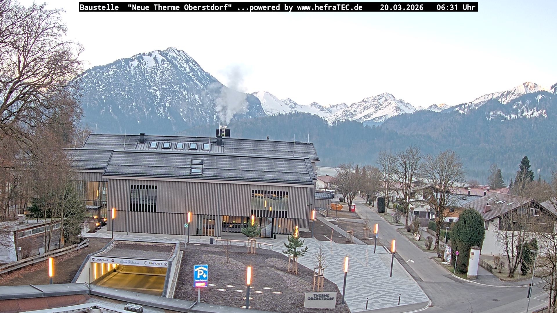 Archiv Foto Webcam Touristinformation Oberstdorf Haus