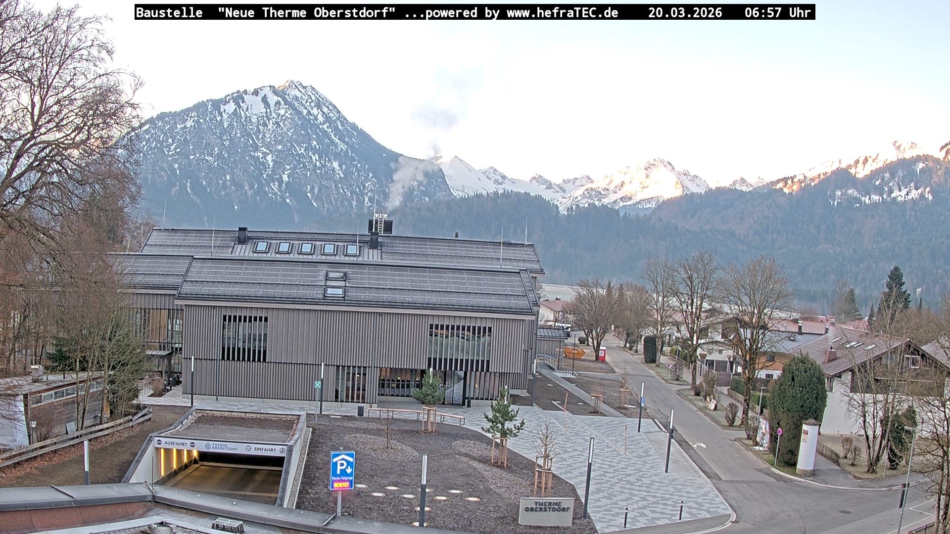 Archiv Foto Webcam Touristinformation Oberstdorf Haus