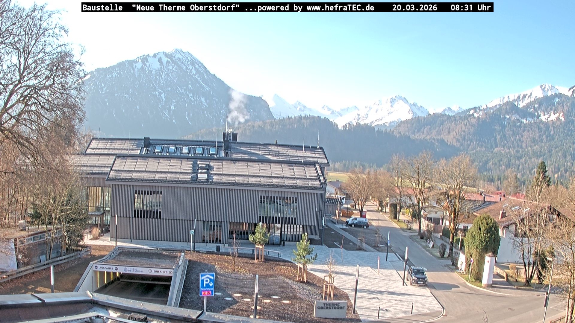 Archiv Foto Webcam Touristinformation Oberstdorf Haus