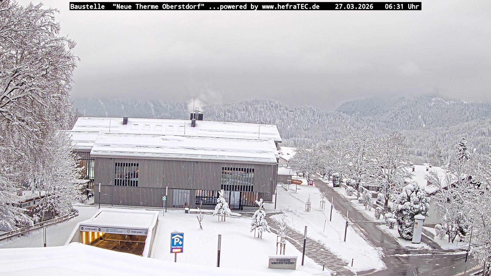 Archiv Foto Webcam Touristinformation Oberstdorf Haus