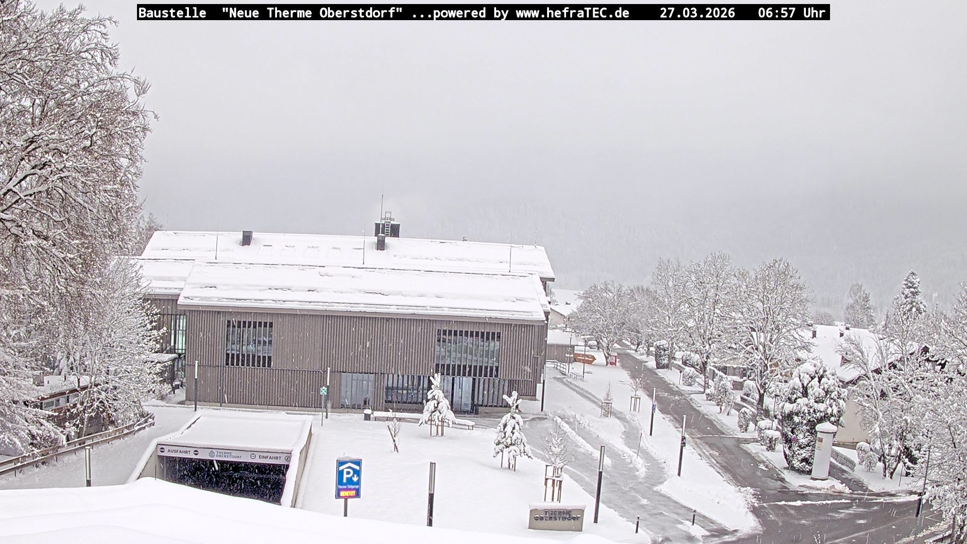 Archiv Foto Webcam Touristinformation Oberstdorf Haus