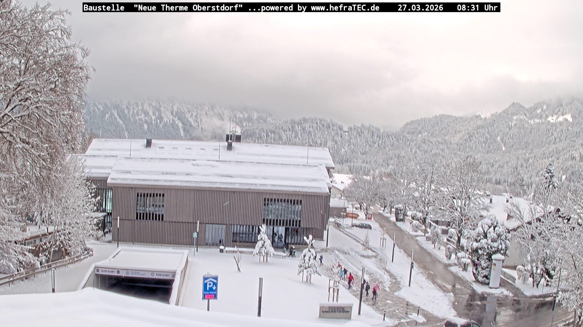 Archiv Foto Webcam Touristinformation Oberstdorf Haus