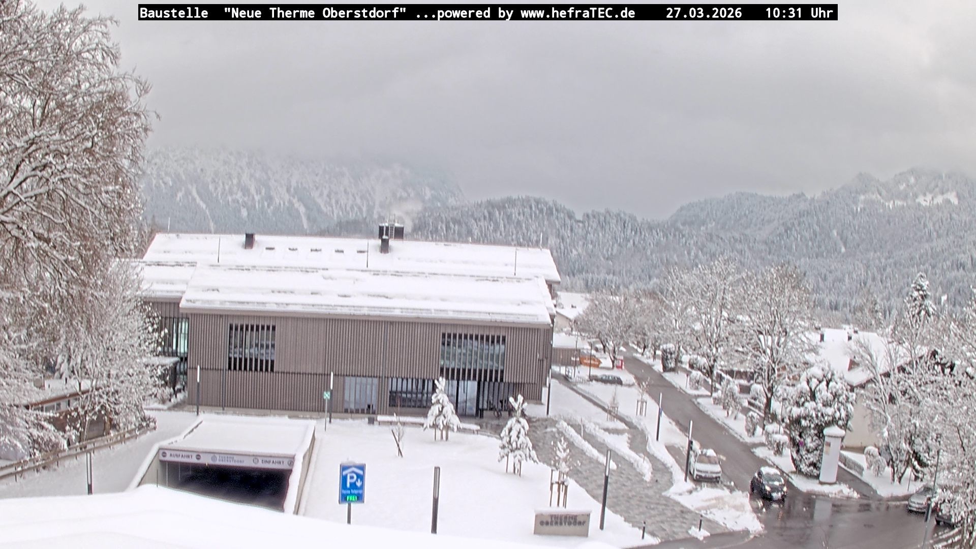 Archiv Foto Webcam Touristinformation Oberstdorf Haus