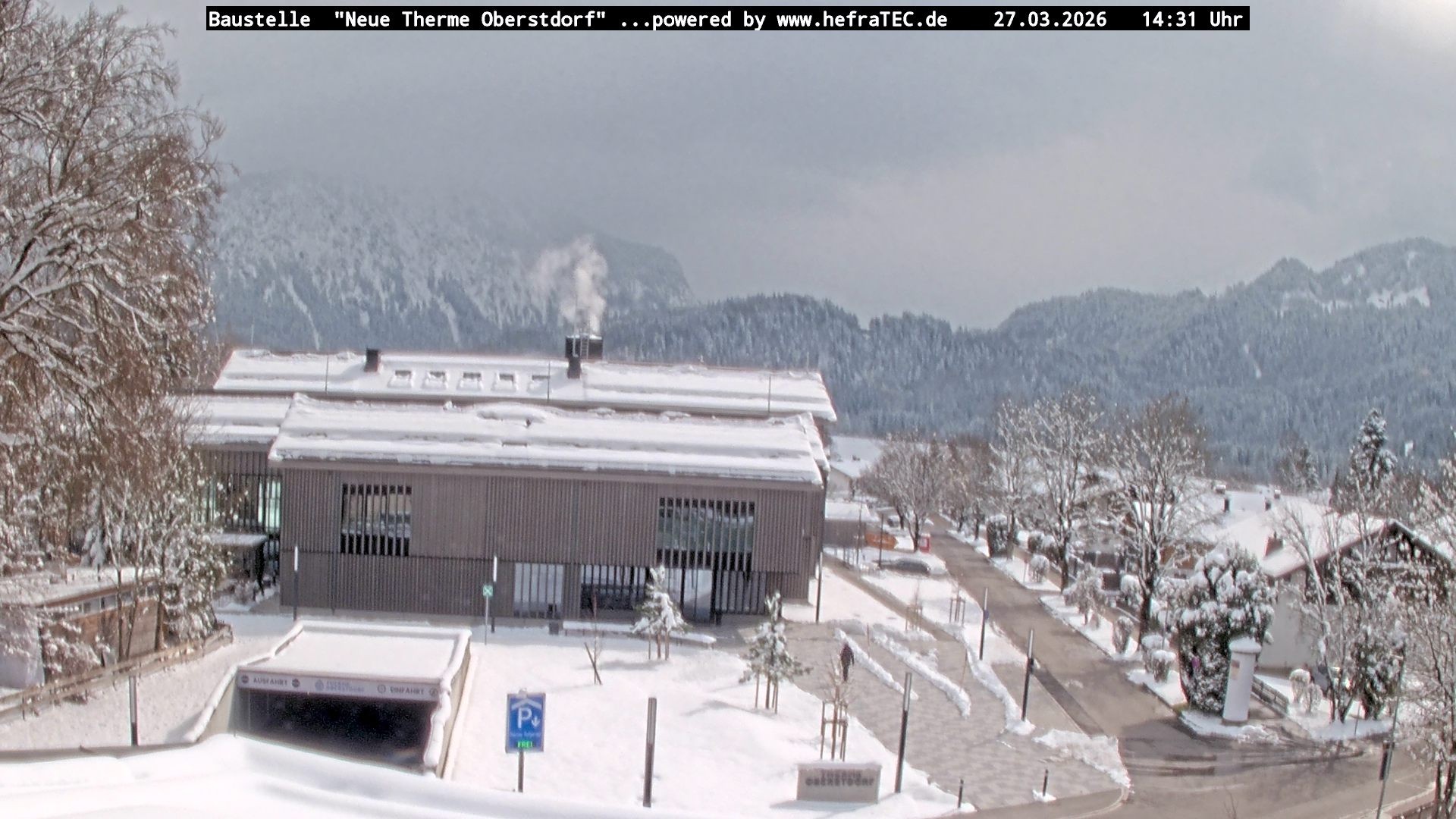 Archiv Foto Webcam Touristinformation Oberstdorf Haus