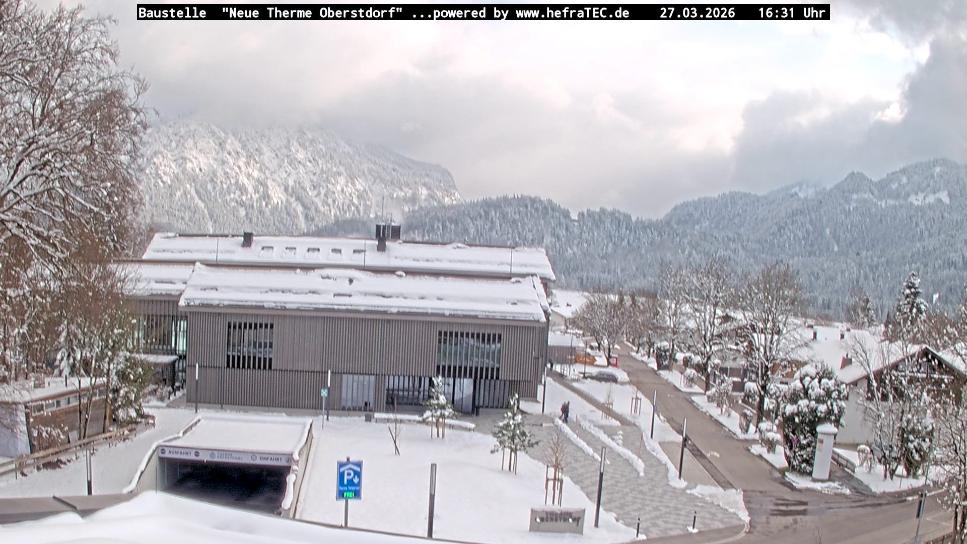 Archiv Foto Webcam Touristinformation Oberstdorf Haus