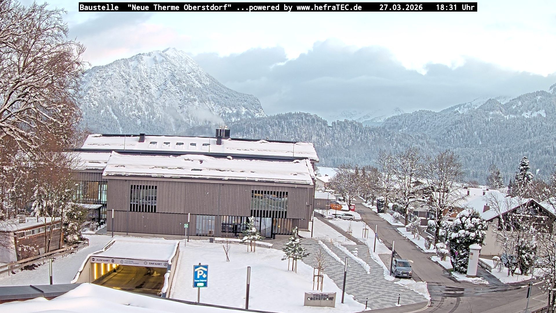 Archiv Foto Webcam Touristinformation Oberstdorf Haus
