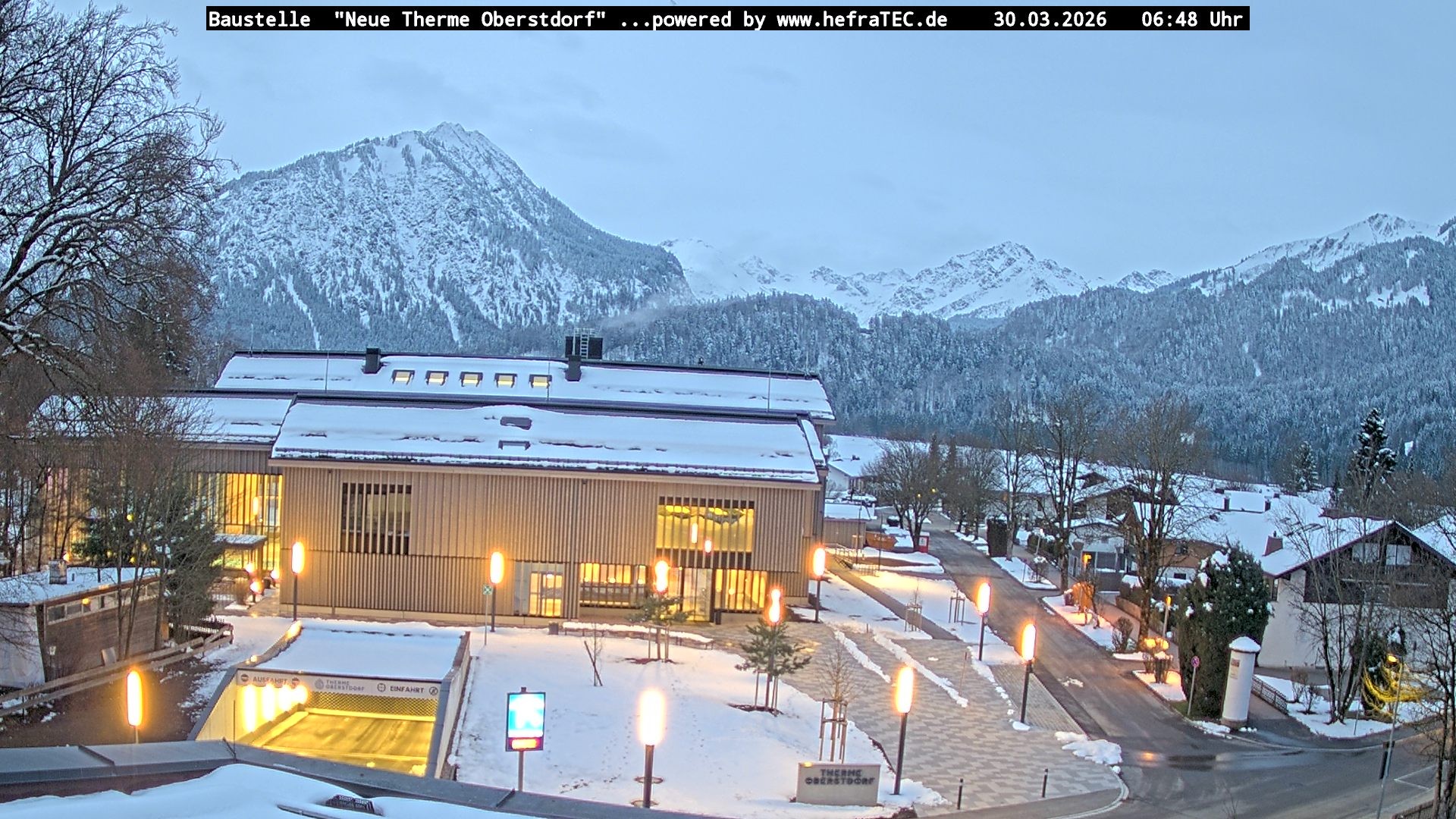 Archiv Foto Webcam Touristinformation Oberstdorf Haus