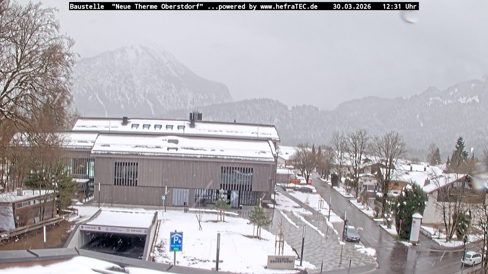 Archiv Foto Webcam Touristinformation Oberstdorf Haus