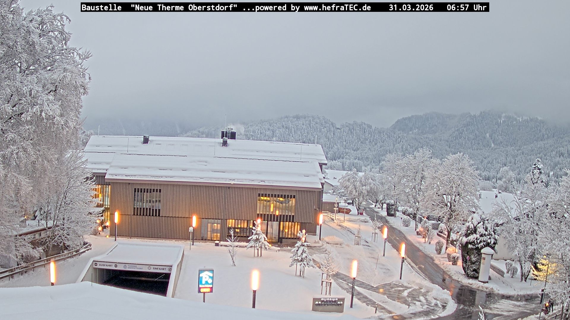 Archiv Foto Webcam Touristinformation Oberstdorf Haus