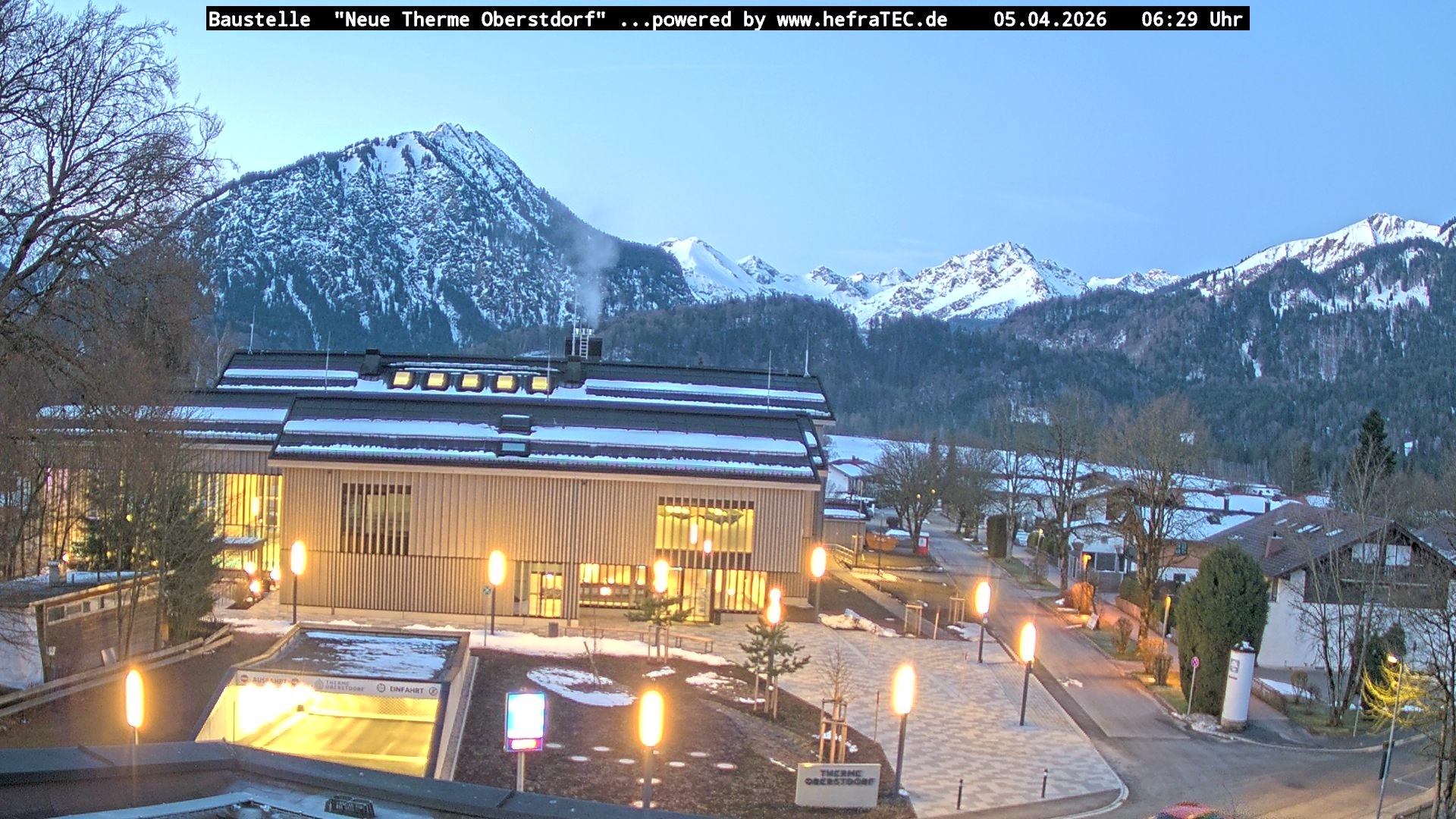 Archiv Foto Webcam Touristinformation Oberstdorf Haus