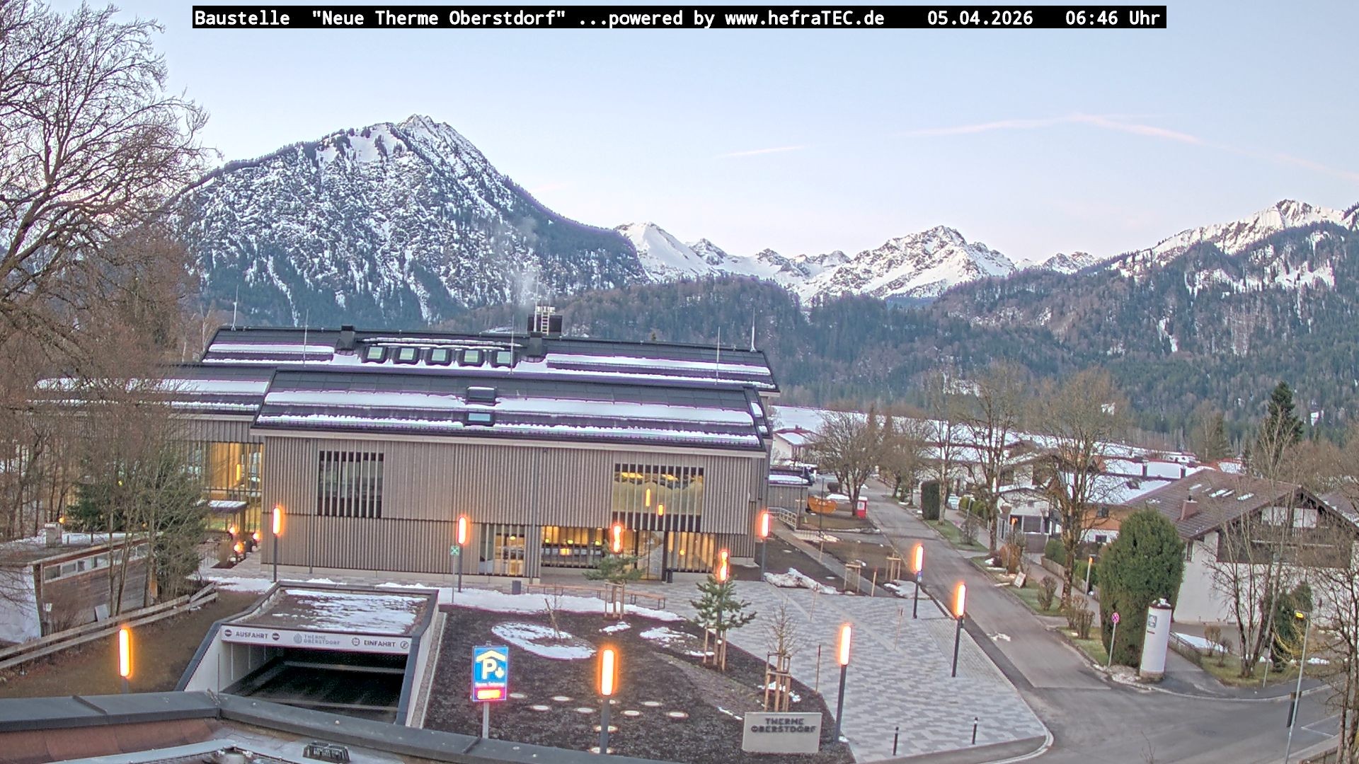 Archiv Foto Webcam Touristinformation Oberstdorf Haus