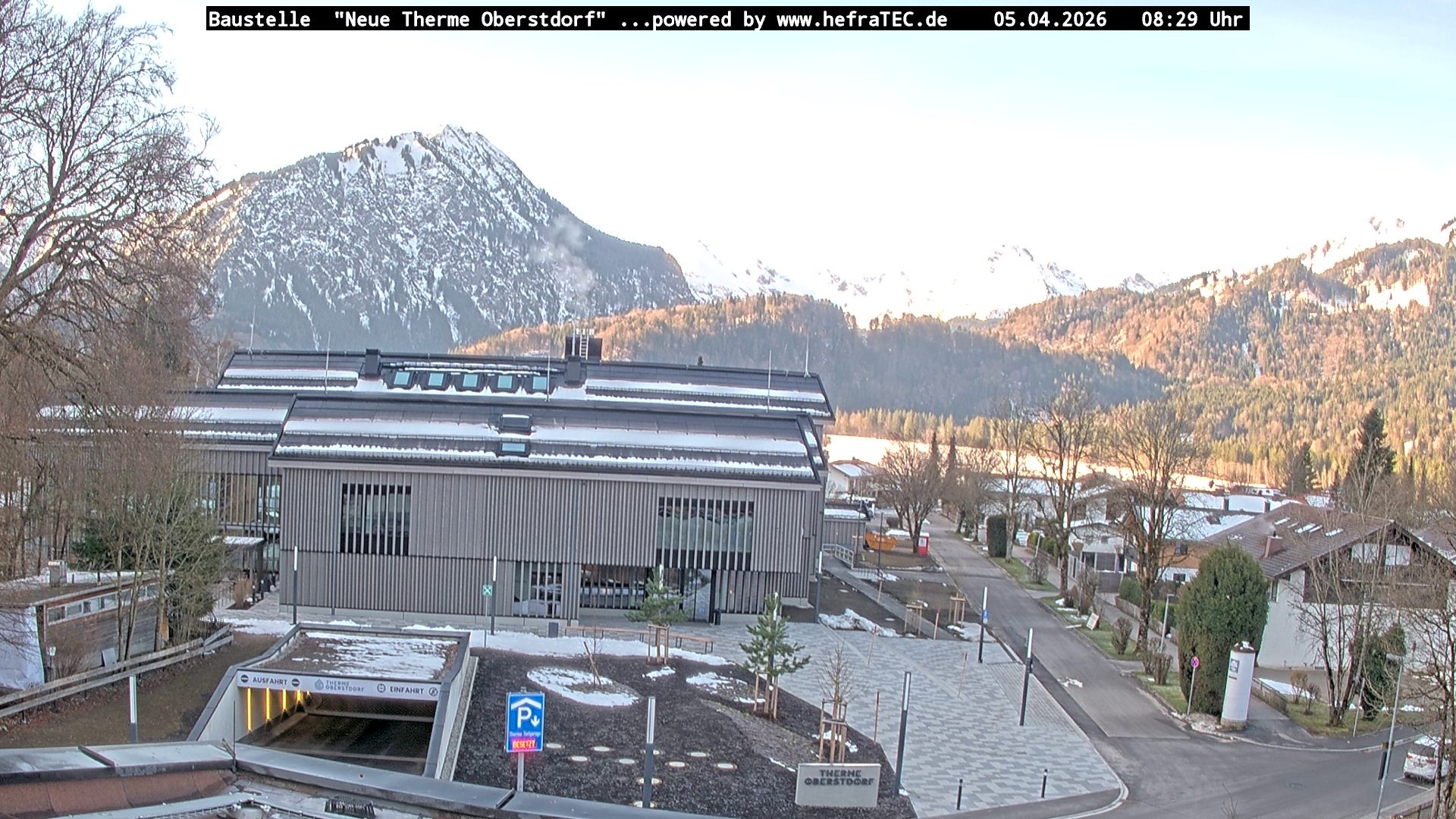 Archiv Foto Webcam Touristinformation Oberstdorf Haus