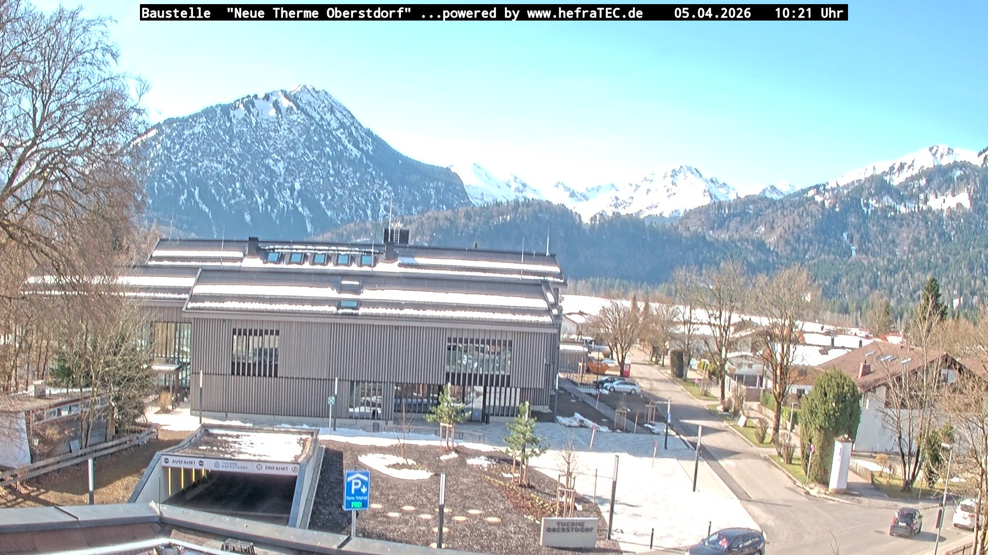 Archiv Foto Webcam Touristinformation Oberstdorf Haus